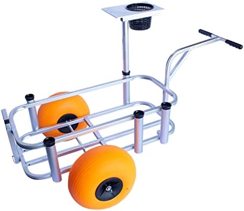 Rish's Fish-N-N-Mate 303 Jr Cart со портокалови поли тркала