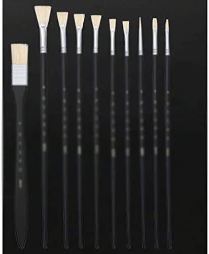 SDFGH Поставете уметност специјална масло за масло, акварел акрилик вентилатор, поставен ред за пенкало за боја
