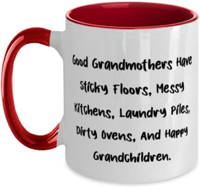 Најдобра Баба, Добри Баби Имаат Лепливи Подови, Неуредни Кујни, Перење, Двобојна 11озна Кригла за Баба