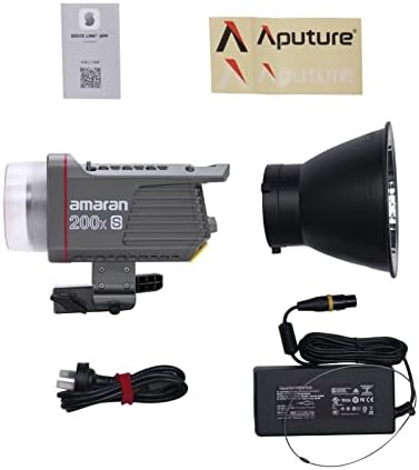Aputure Amaran 200x S Би - Боја 2700-6500k ПРЕДВОДЕНА Видео Светлина, CRI 95+ TLCI 98+, 200w Dc/AC Напојување, Контрола На АПЛИКАЦИИ