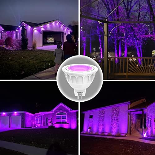 BEAMLUX Виолетова Боја MR16 LED Светилки, Gu5. 3 Би-Пински База, Не Затемнети, 50w Халоген Замена, Рефлектор За Надворешен Пејзаж