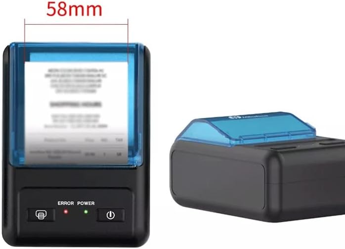 N/A Mini Thermal Printing USB приемот на печатачот за прием, компатибилен со печатење со етикета на Android Paper.