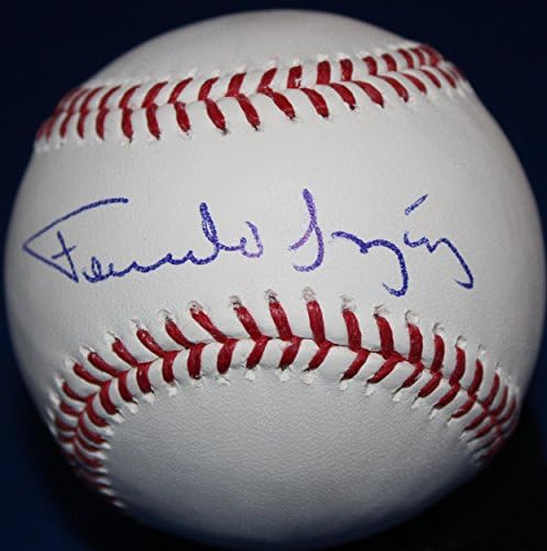 Автограмирана Фернандо Гонзалез официјална распродажба на бејзбол на мајор лига - со Бејзбол со ЦОА - автограм