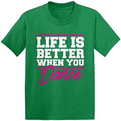 Lifeивотот е подобар кога танцувате - танчерско новороденче/маица со маичка со дрес