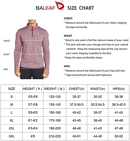 БАЛЕФ машки 1/4 Пуловер Со Патент Кошули За Трчање Врвови Со Долги Ракави Заден Џеб За Голф Студено Време
