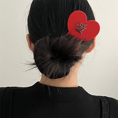 Houchu кинески стил чешел за коса креативен украс за коса, елегантна ретро модна глава за глава