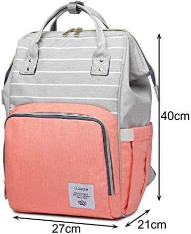 Мултифункционална Торба За Пелени за Нега На Бебиња Патнички Ранец Торби За Пелени Чанти Голем Капацитет