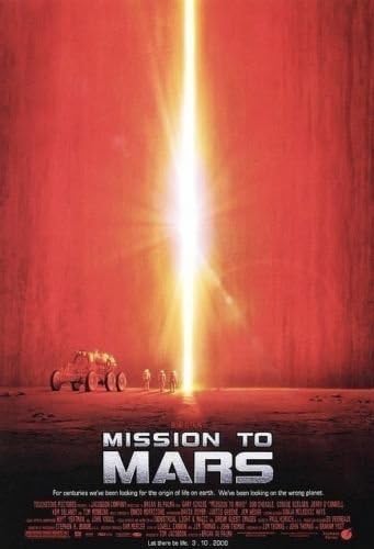 Мисија на Марс - 27x40 d/s Оригинален филм Постер Еден лист 2000 Гери Синиз