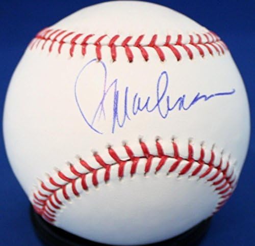 Автограмски Пит Меканин Филис Официјални суровини на главната лига Бејзбол w/COA - Автограмирани бејзбол