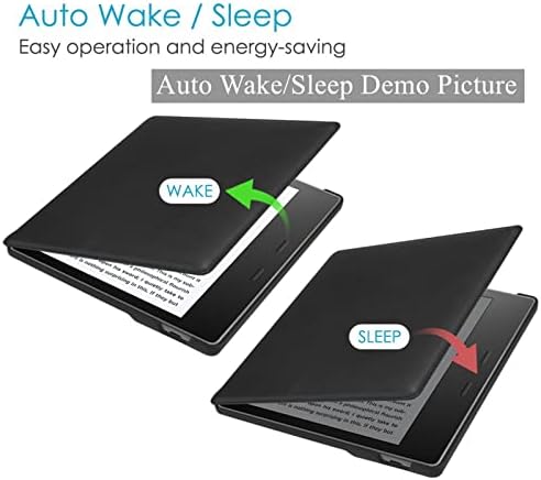 CCOO Сите Нови Kindle Оаза Покритие, Еднобојна Покривка, Паметни Авто-Будење/Спиење