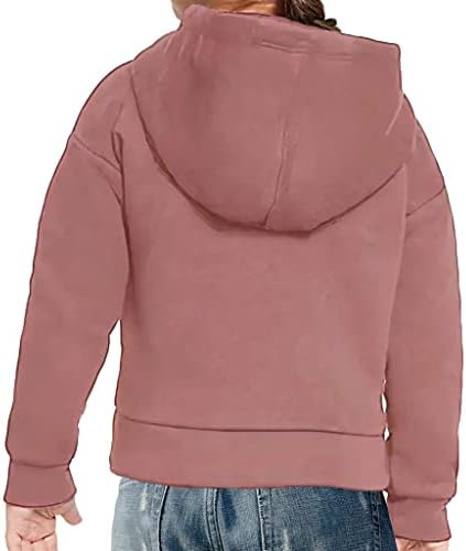 Графички графички дете пуловер качулка - печати сунѓер руно худи - убава худи за деца