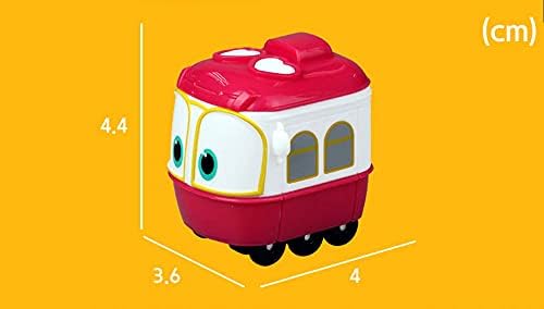 Роботски возови Сезона 2 Корејски анимација карактер со возен удар со играчка со фигура на акции, играчка за акции, 3 и повеќе