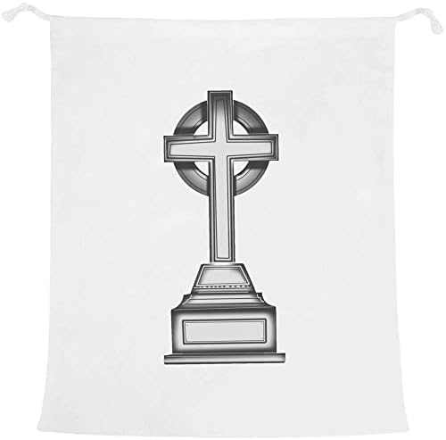 Азееда Готски Крст Гробот Камен Торба За Перење/Перење/Складирање