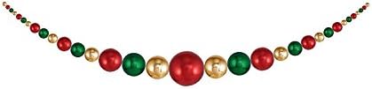 Божиќ од Кребс гигантски комерцијални расипувачки отпорни на УВ отпорна пластична божиќна топка украс украс за свадбени забави