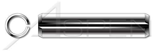 M10 x 28mm, ISO 8752, метрички, склопени пролетни иглички, тешка должност, AISI 301 не'рѓосувачки челик