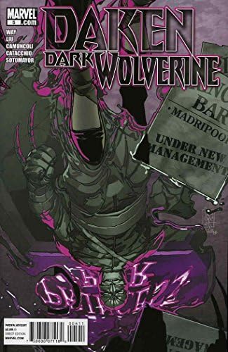 Дакен: Темниот Вулверин 5 ВФ ; стрип на Марвел