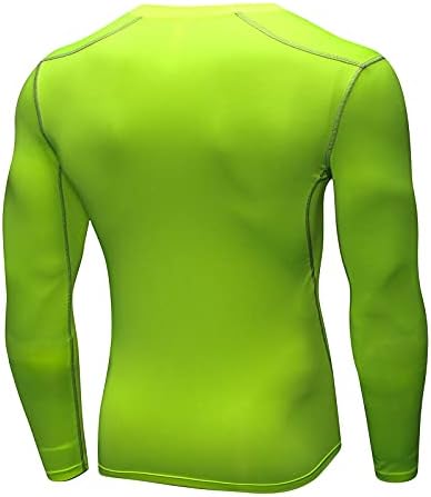 Компресија кошули за мажи обични долги ракави на отворено спортско врвно вежбање атлетска маичка за салата јога под кошула