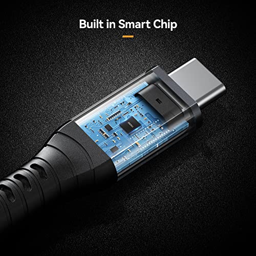 iDsonix USB 4 Кабел [USB-АКО Сертификација] Компатибилен Thunderbolt 4 Кабел 90 Степен 6.6 Стапки со 40gbps Пренос На Податоци,