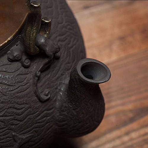 Креативна едноставност јапонско леано железо Тетсубин чајник од леано железо чајник Тетсубин чај котел Јапонски стил Рачно изработен