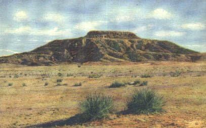 Планина Тукумкари, разгледница во Ново Мексико