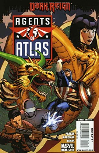 Агенти на Атлас 4 ВФ; марвел стрип | Темно Владеење