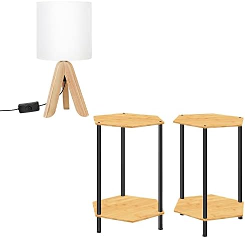 Bty мала маса за ламба симпатична ламба за ламба за ноќна маса и ноќни места сет од 2 крајни табели дневна соба мала странична