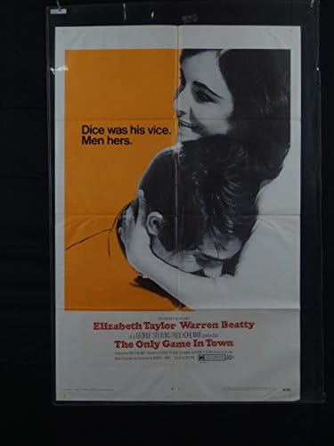 Само игра во градот-1969-Постер-Елизабет Тејлор-Варен Бити --- ФН/ВФ