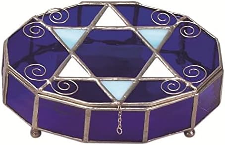 Израел Подарок Дизајн Розова Рачно Изработена Стаклена Кутија За Накит