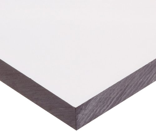 Отпорен поликарбонат лист, мазен, ASTM D 3935, чиста, 1-1/2 дебела, 24 ширина, 24 должина