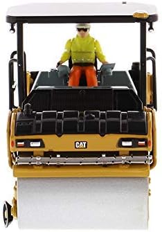CAT Caterpillar CB - 13 Тандем Вибрационен Ролери СОPSС И Оператор Висока Линија Серија 1/50 Deecast Модел Од Deecast Мајстори