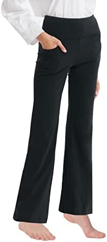 Цифупи женски подигање јога панталони со џебови со високи тренинзи на половината за вежбање панталони јога фустан панталони