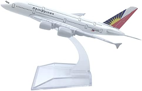 MOOKEENONE 1: 400 А380 Филипински Авиокомпании Симулација На Модел На Авион Модел На Воздухопловен Модел Комплети За Собирање