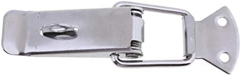 Безбедност на вратата на вратата од не'рѓосувачки челик за заклучување на вртење на заклучување на бравата за шарка на врата