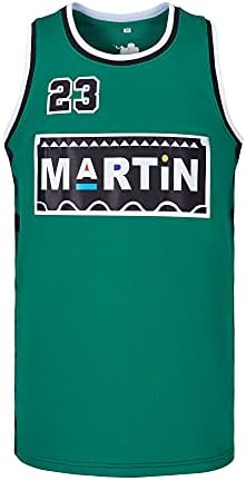 Машкиот Мартин Мартин 23 Мартин Мартин 1992 година, ТВ -шоу кошаркарска дрес зашиена